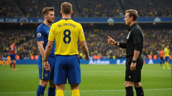 Le carton jaune : un déclic psychologique pour les joueurs ?